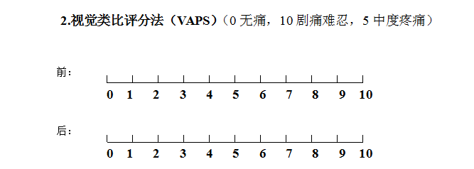 下腰痛评定表2